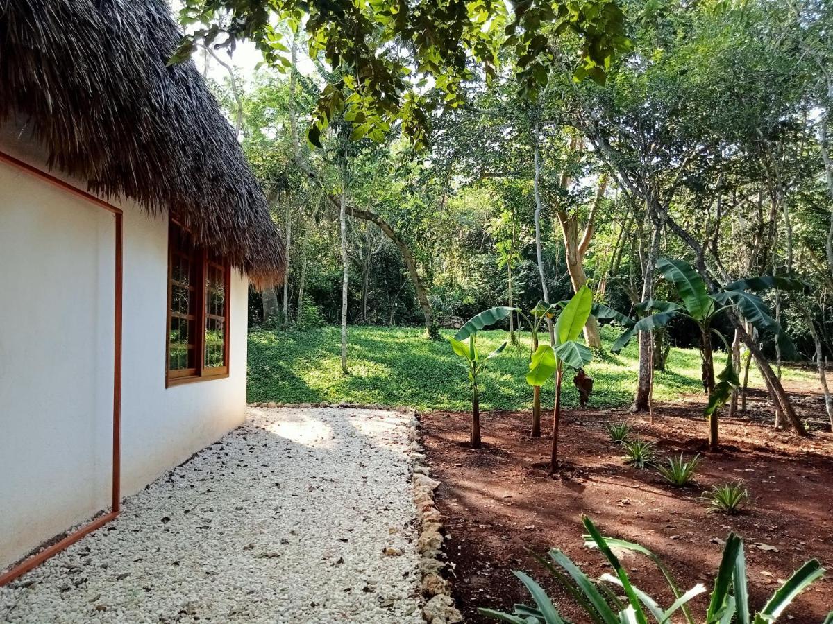 Cabana Magica & Yoga Ek' Balam Bagian luar foto