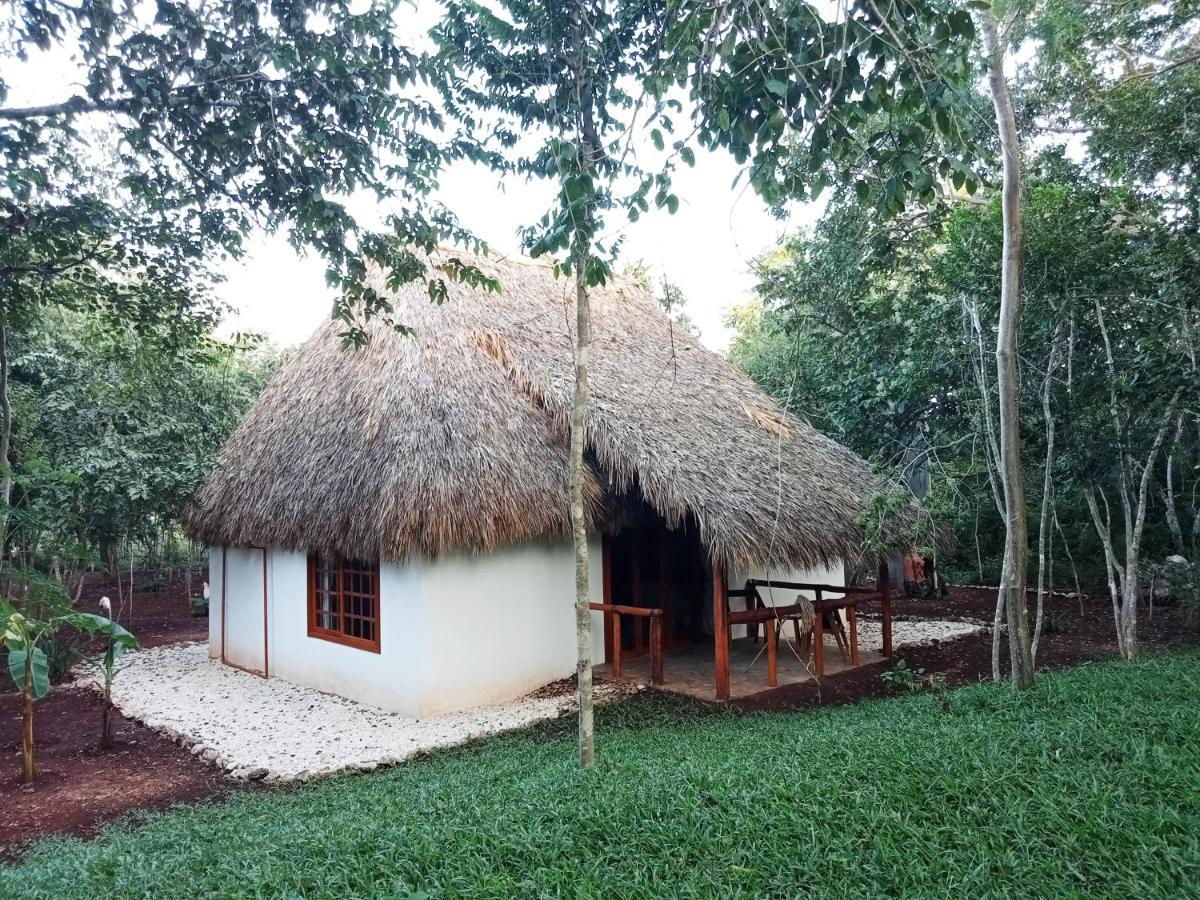 Cabana Magica & Yoga Ek' Balam Bagian luar foto