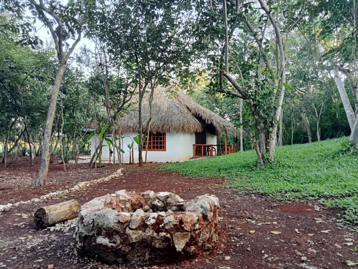 Cabana Magica & Yoga Ek' Balam Bagian luar foto