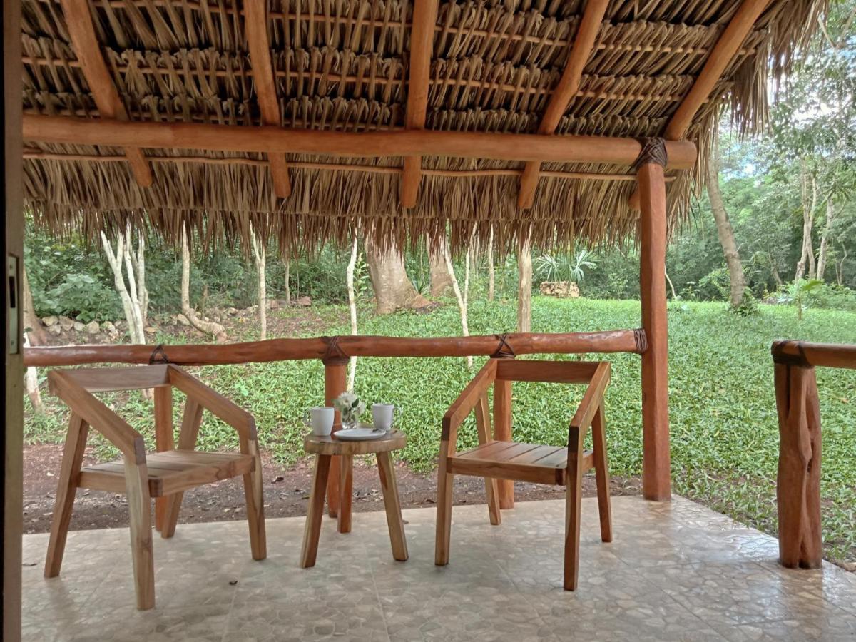 Cabana Magica & Yoga Ek' Balam Bagian luar foto